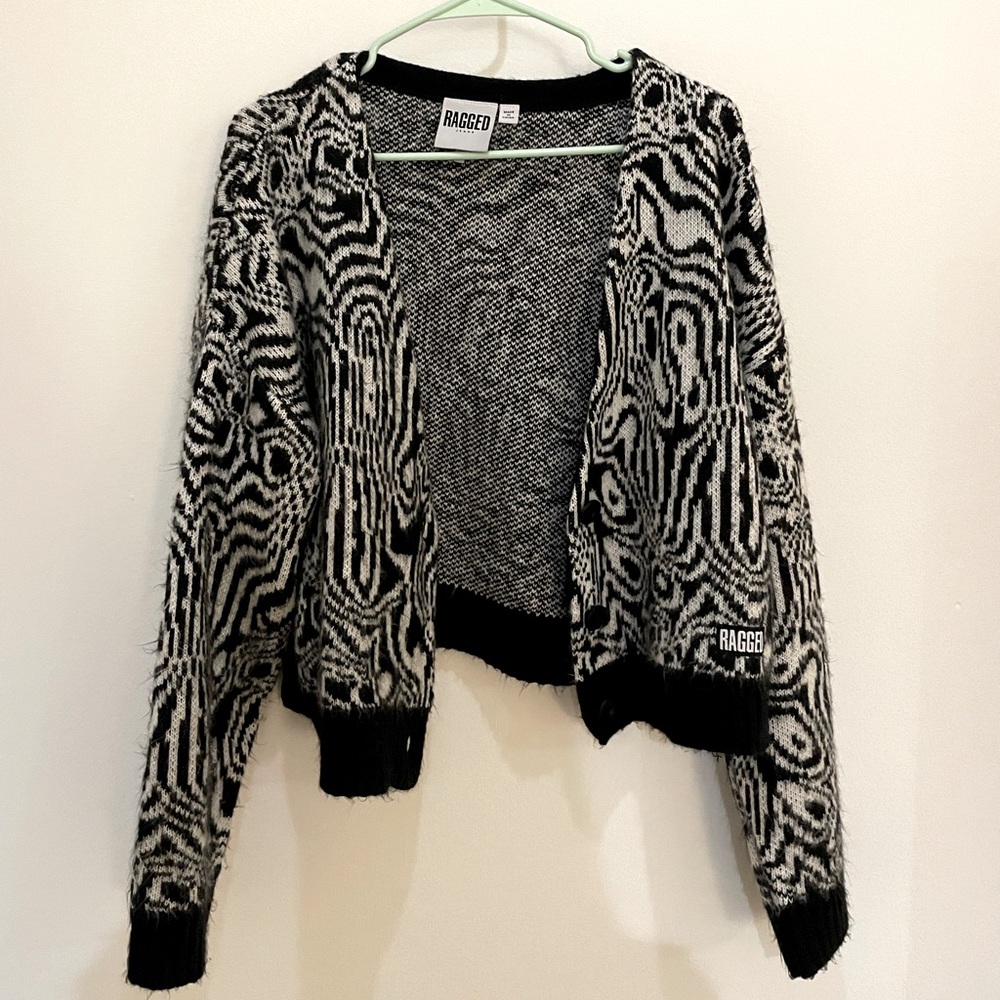 The ragged priest knitted cardigan